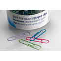 Officemate Giant Translucent Vinyl Paper Clips (97212)