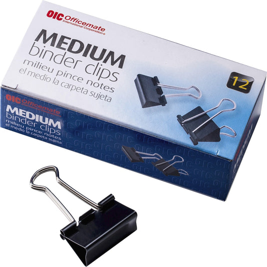 Officemate Binder Clips, Medium (99050)