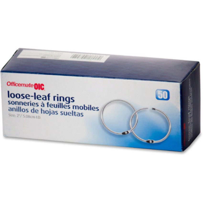 Officemate Loose-Leaf Book Rings (99704)