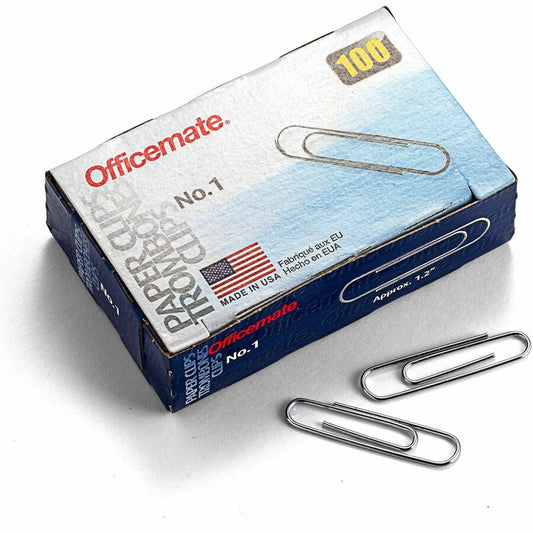 Officemate #1 Gem Paper Clips (99911)