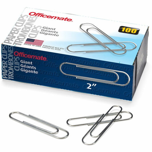 Officemate Giant Gem Paper Clips (99914)