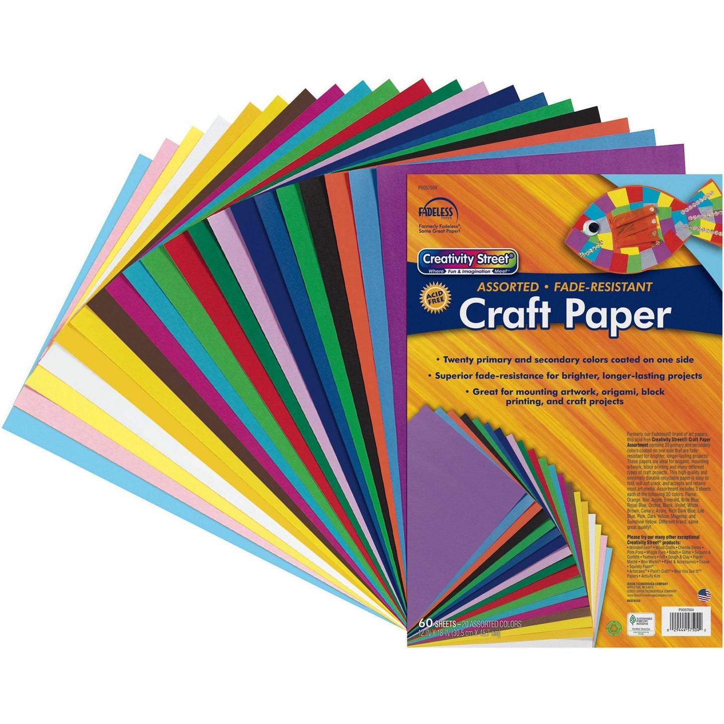 Creativity Street Art Paper Sheets (57504)