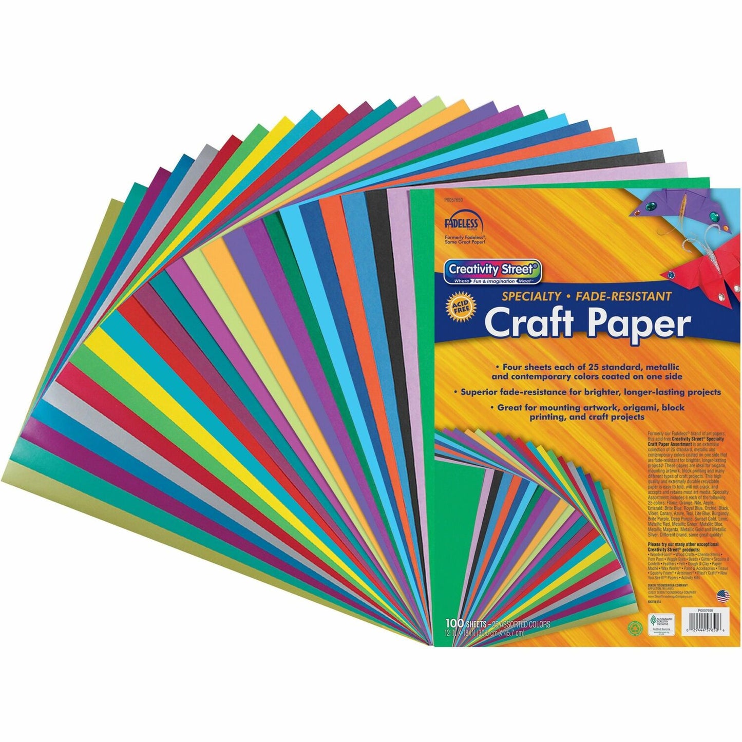 Creativity Street Designer Art Paper Sheets (57650)