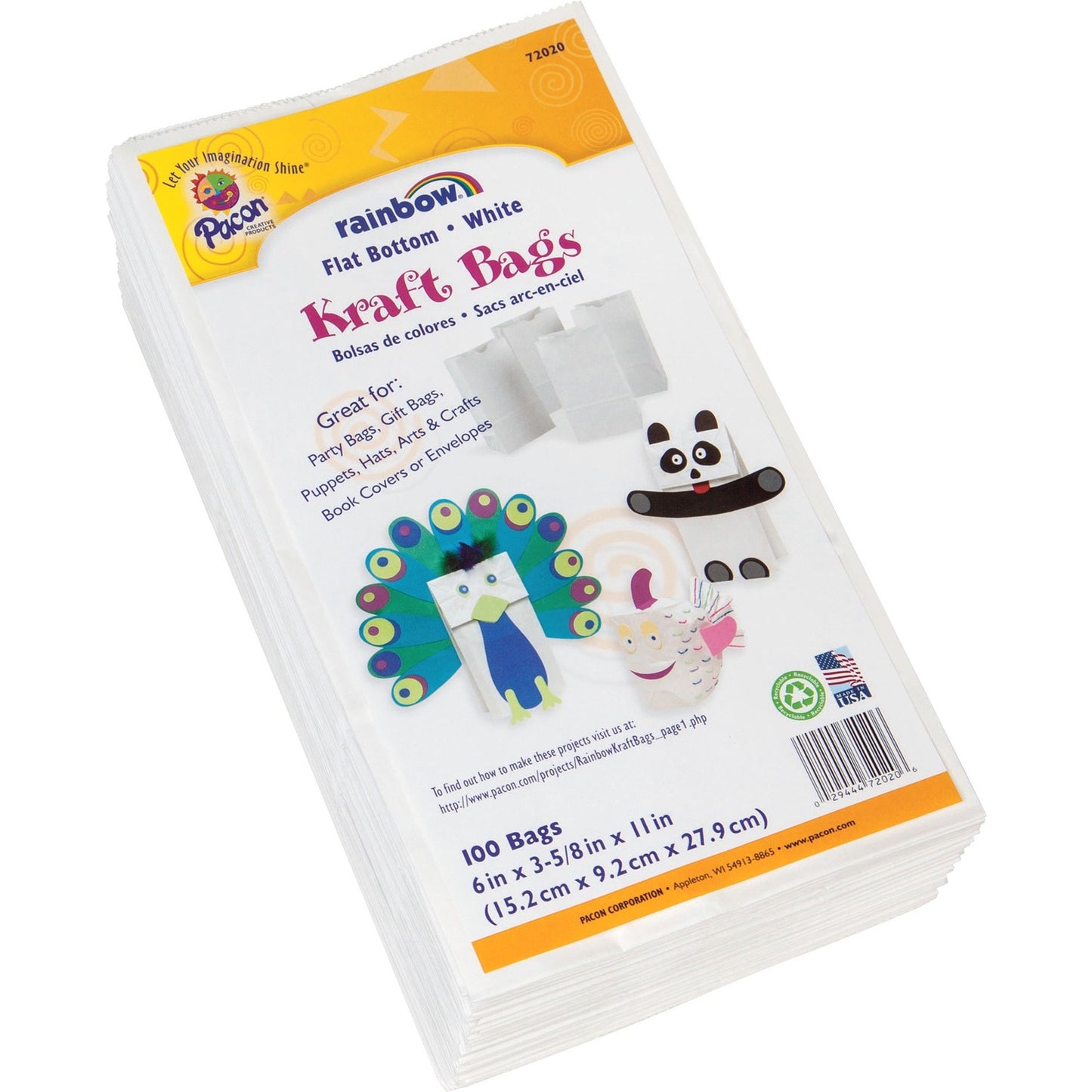 Creativity Street Kraft Bag (72020)