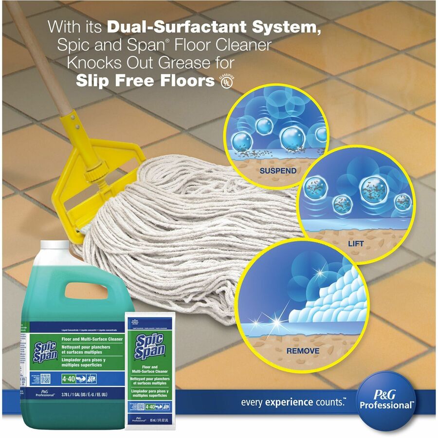 Spic and Span Floor and Multi-Surface Cleaner (02001)