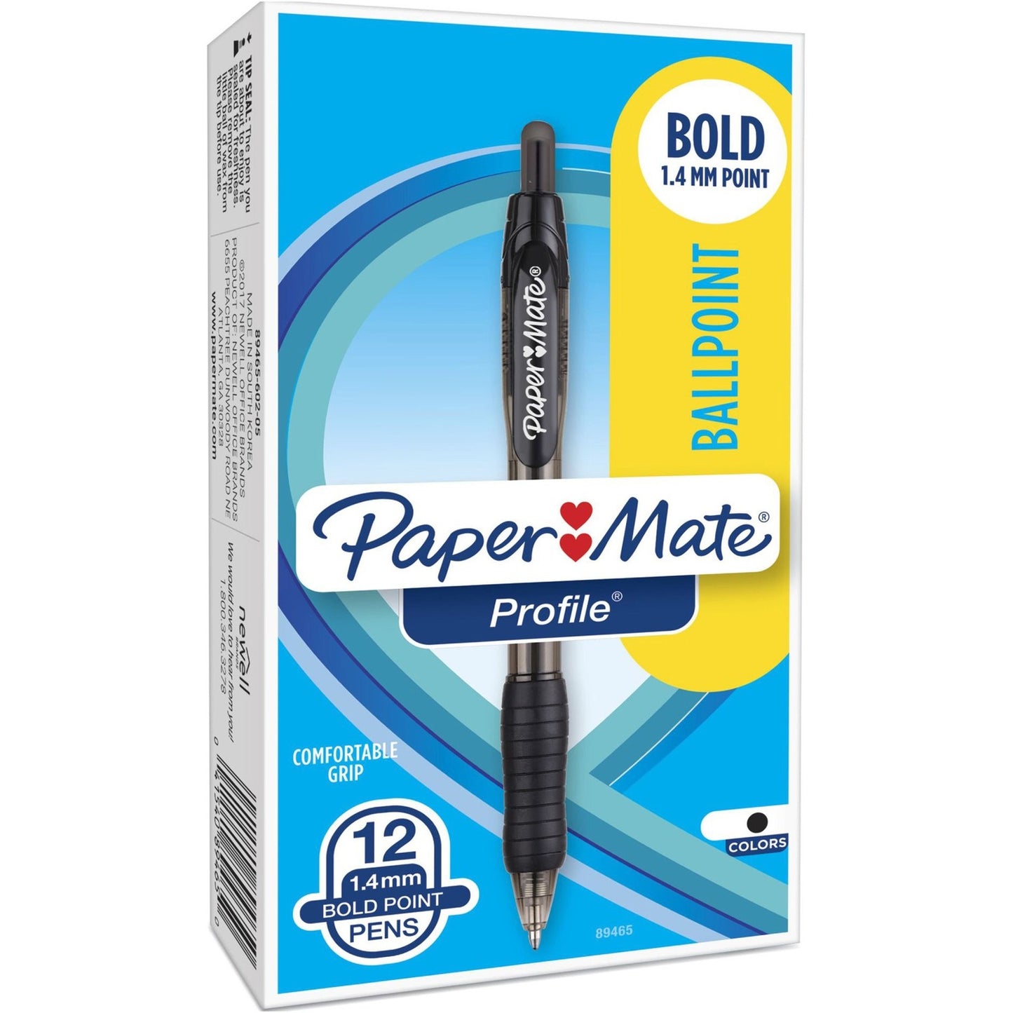 Paper Mate Retractable Profile Ballpoint Pens (89465A)