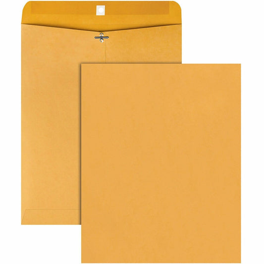 Quality Park 11-1/2 x 14-1/2 Clasp Envelopes with Deeply Gummed Flaps (37905)