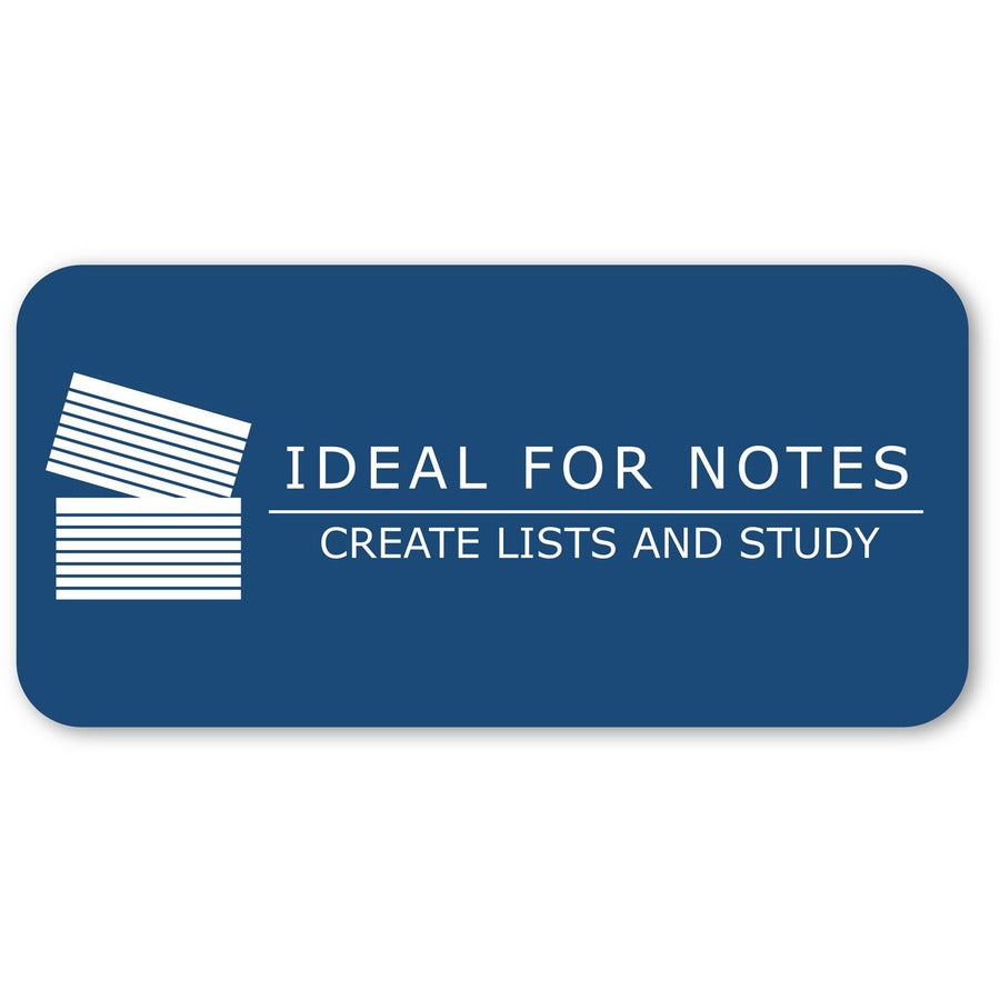 Roaring Spring Environotes Ruled Lined Perforated Spiralbound Recycled Index Cards (28335)