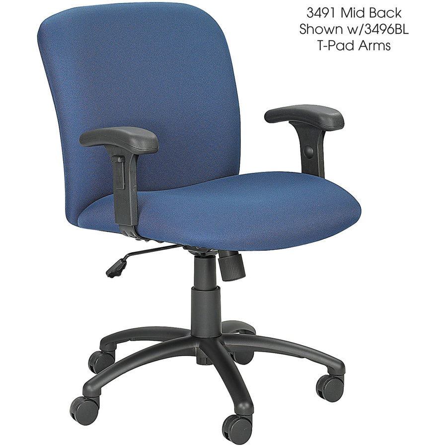Safco Big & Tall Adjustable T-pad Arm Kit (3496BL)