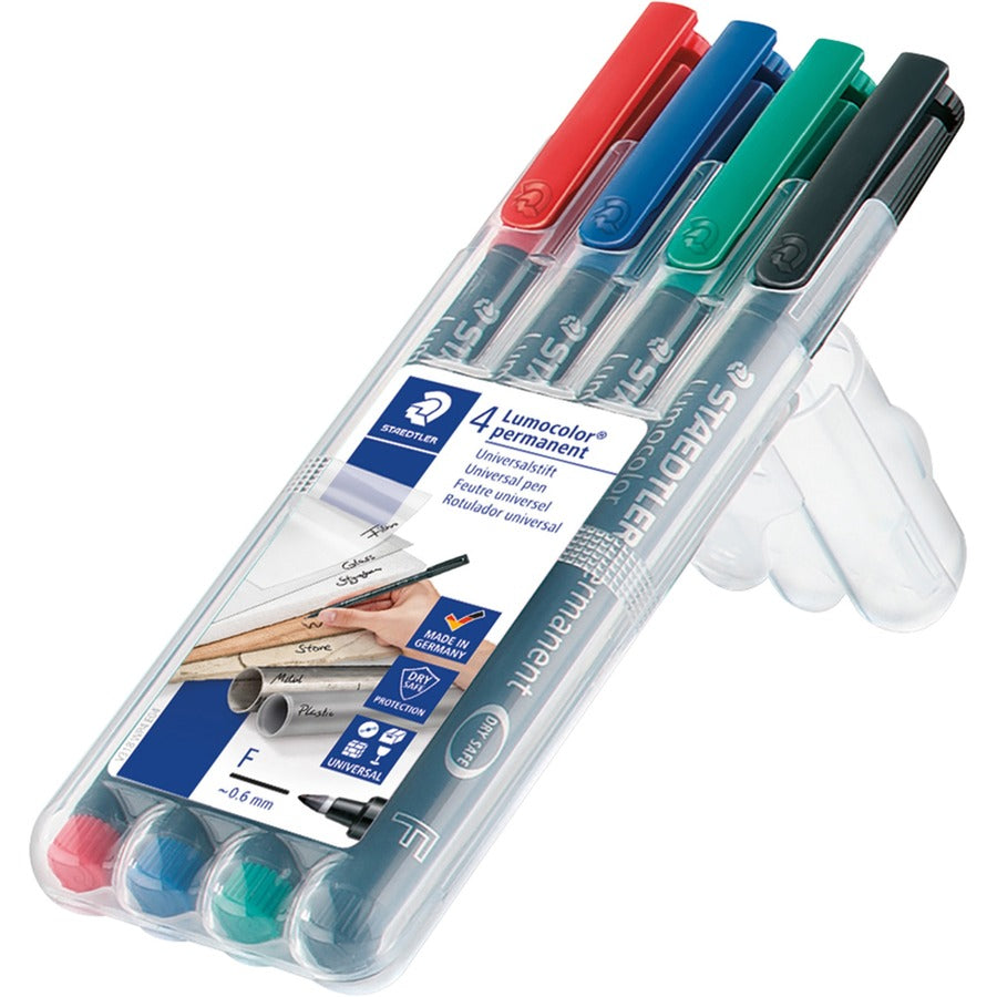 Lumocolor Quick-drying Fine Point Permanent Markers (318WP4)