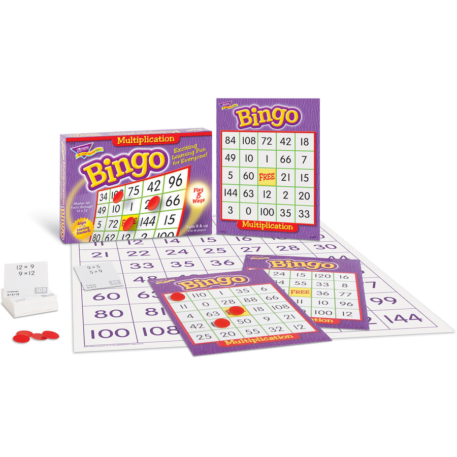 Trend Multiplication Bingo Learning Game (T6135)