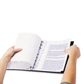 Blueline MiracleBind Notebook, 1-Subject, Medium/College Rule, Black Cover, (75) 11 x 9.06 Sheets (AF1115081)