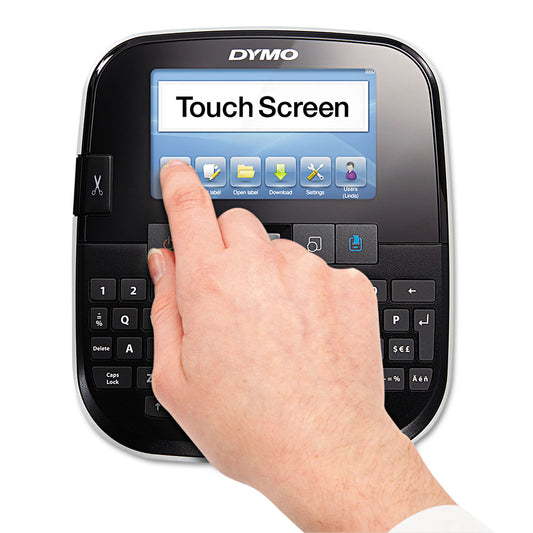 DYMO LabelManager 500TS Touchscreen Label Maker, 0.8"/s Print Speed, 6.46 x 7.44 x 3.74 (1790417)