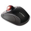 Kensington Orbit Wireless Mobile Trackball, 2.4 GHz Frequency/30 ft Wireless Range, Left/Right Hand Use, Black/Red (72352)