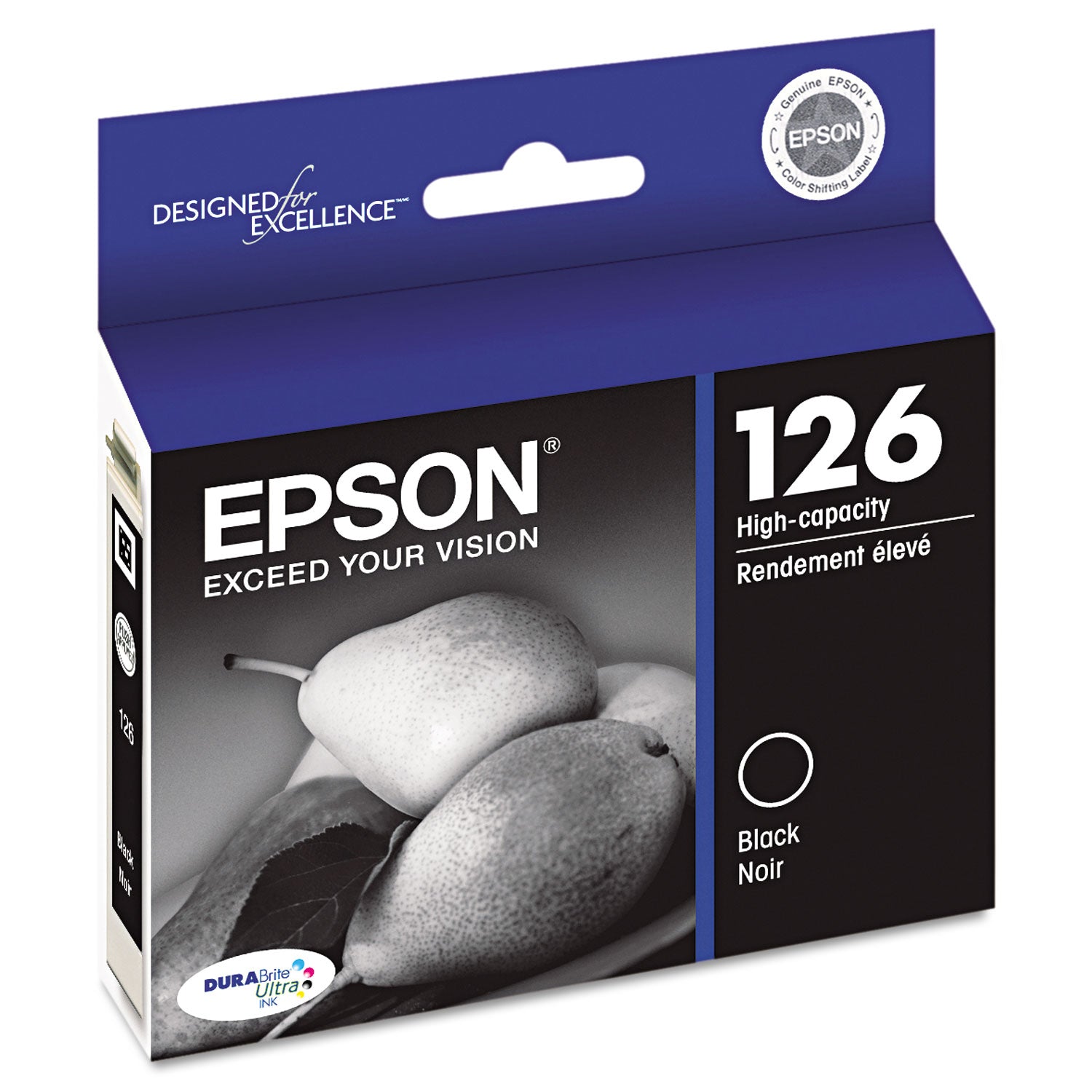 Epson T126120-S (126) DURABrite Ultra High-Yield Ink, Black