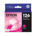 Epson T126320-S (126) DURABrite Ultra High-Yield Ink, Magenta