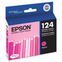 Epson T124320-S (124) DURABrite Ultra Ink, Magenta