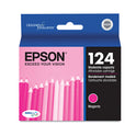 Epson T124320-S (124) DURABrite Ultra Ink, Magenta