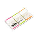 Post-it 1" Lined Tabs, 1/5-Cut, Assorted Bright Colors, 1" Wide, 66/Pack (686LPGO)