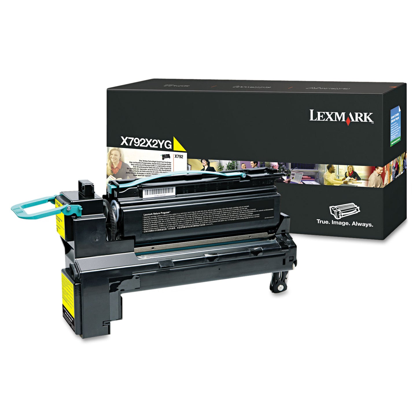 Lexmark X792X2YG Extra High-Yield Toner, 20,000 Page-Yield, Yellow