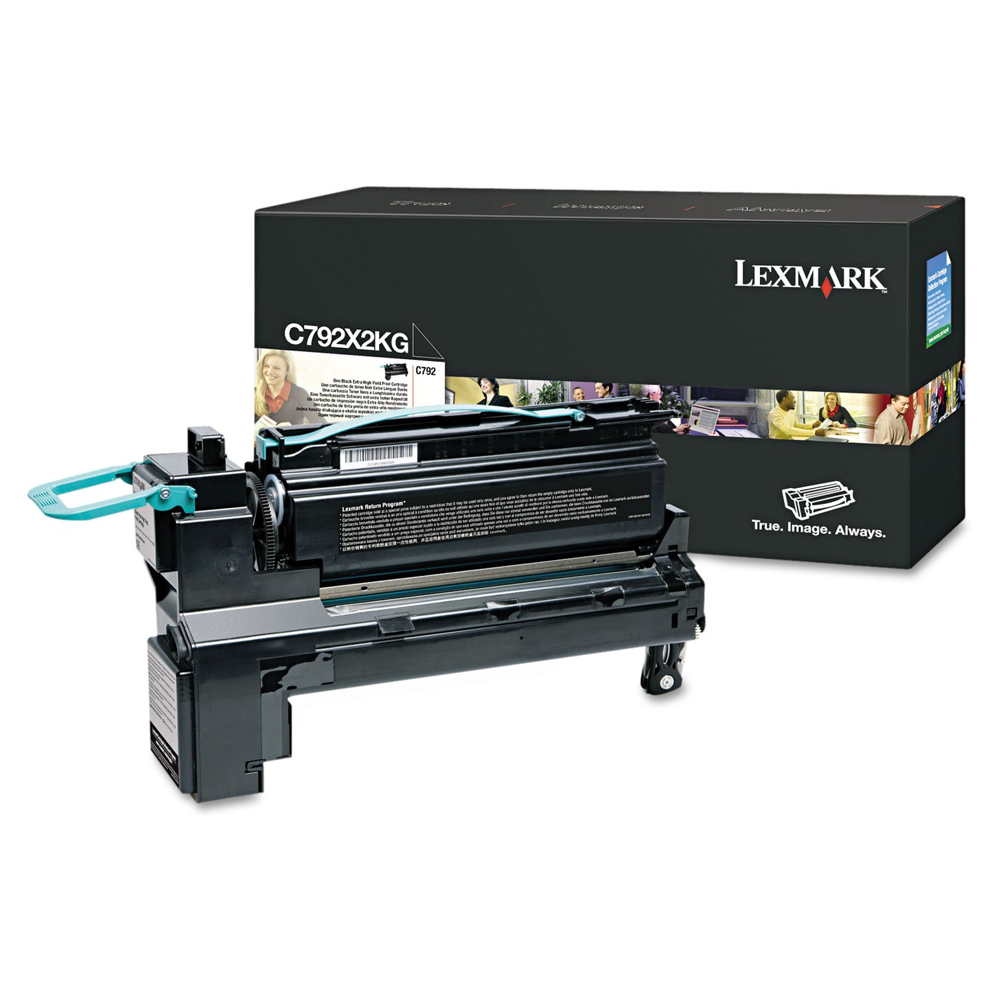 Lexmark C792X2KG Extra High-Yield Toner, 20,000 Page-Yield, Black