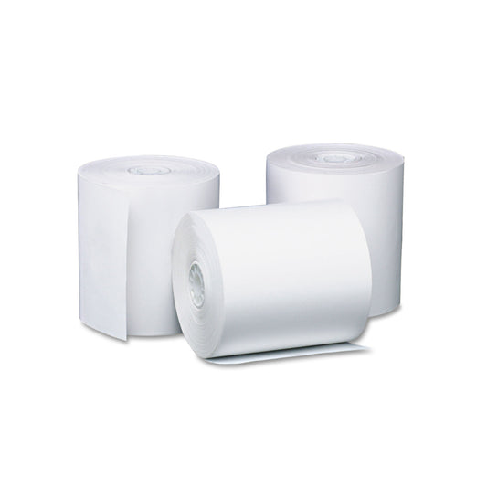 ICONEX Direct Thermal Printing Thermal Paper Rolls, 3.13" x 230 ft, White, 8/Pack (90903216)