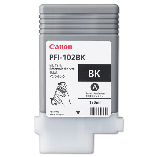 Canon 0895B001AA (PFI-102) Ink, Black