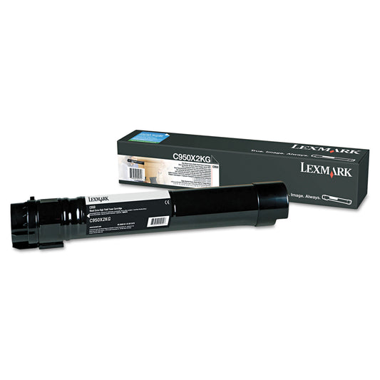 Lexmark C950X2KG Extra High-Yield Toner, 32,000 Page-Yield, Black