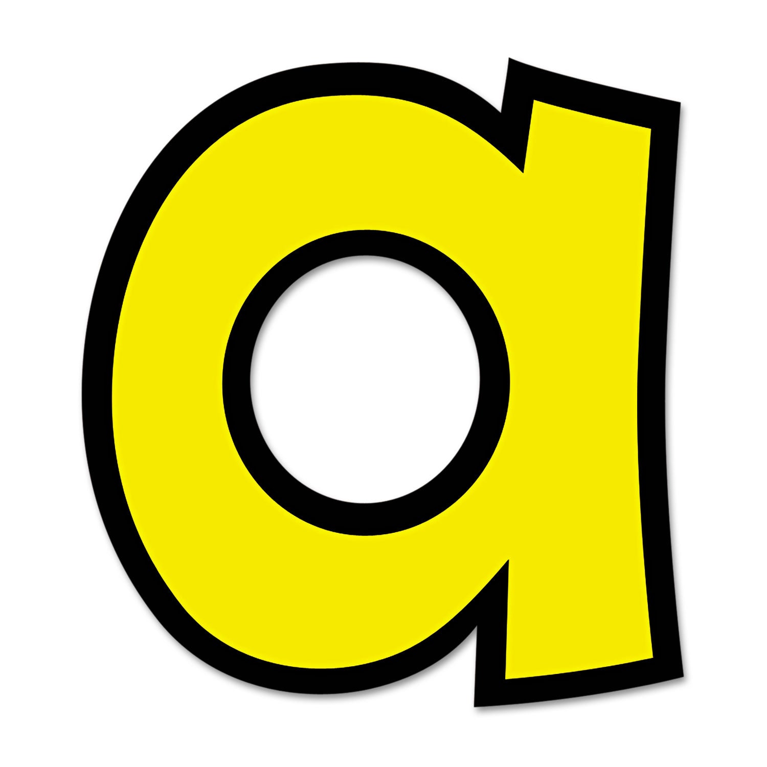 TREND Ready Letters Playful Combo Set, Yellow, 4"h, 216/Set (T79743)