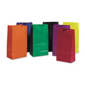 Pacon Rainbow Bags, #6 Size, 6" x 3.63" x 11", Assorted Bright Colors, 28/Pack (0072140)