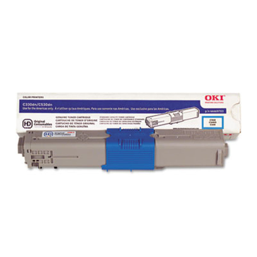 Oki 44469703 Cyan Toner Cartridge