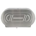 Bobrick Toilet Tissue 2 Roll Dispenser, Jumbo, 20.81 x 5.31 x 11.38, Satin-Finish Stainless Steel (2892)