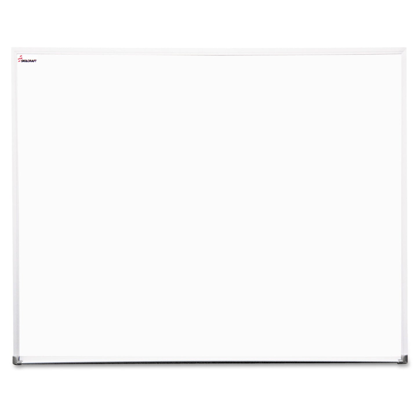 AbilityOne 7110014841756, SKILCRAFT Dry Erase Marker Board, 24 x 36, White Surface, Silver Anodized Aluminum Frame