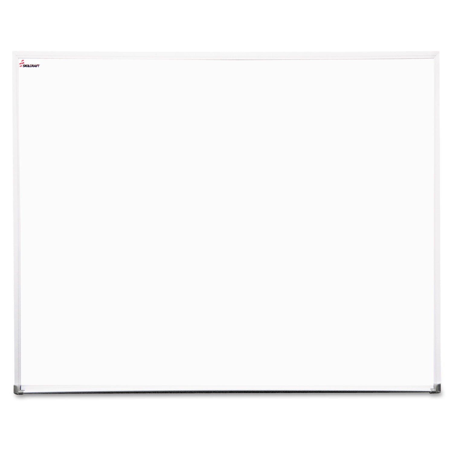 AbilityOne 7110014841756, SKILCRAFT Dry Erase Marker Board, 24 x 36, White Surface, Silver Anodized Aluminum Frame