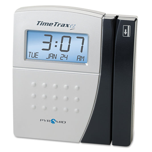 Pyramid TimeTrax EZ Time and Attendance System, Digital Display, Black (TTEZEK)