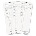 Time Clock Cards for Pyramid Technologies 4000, One Side, 3.5 x 8.5, 100/Pack (4410010)