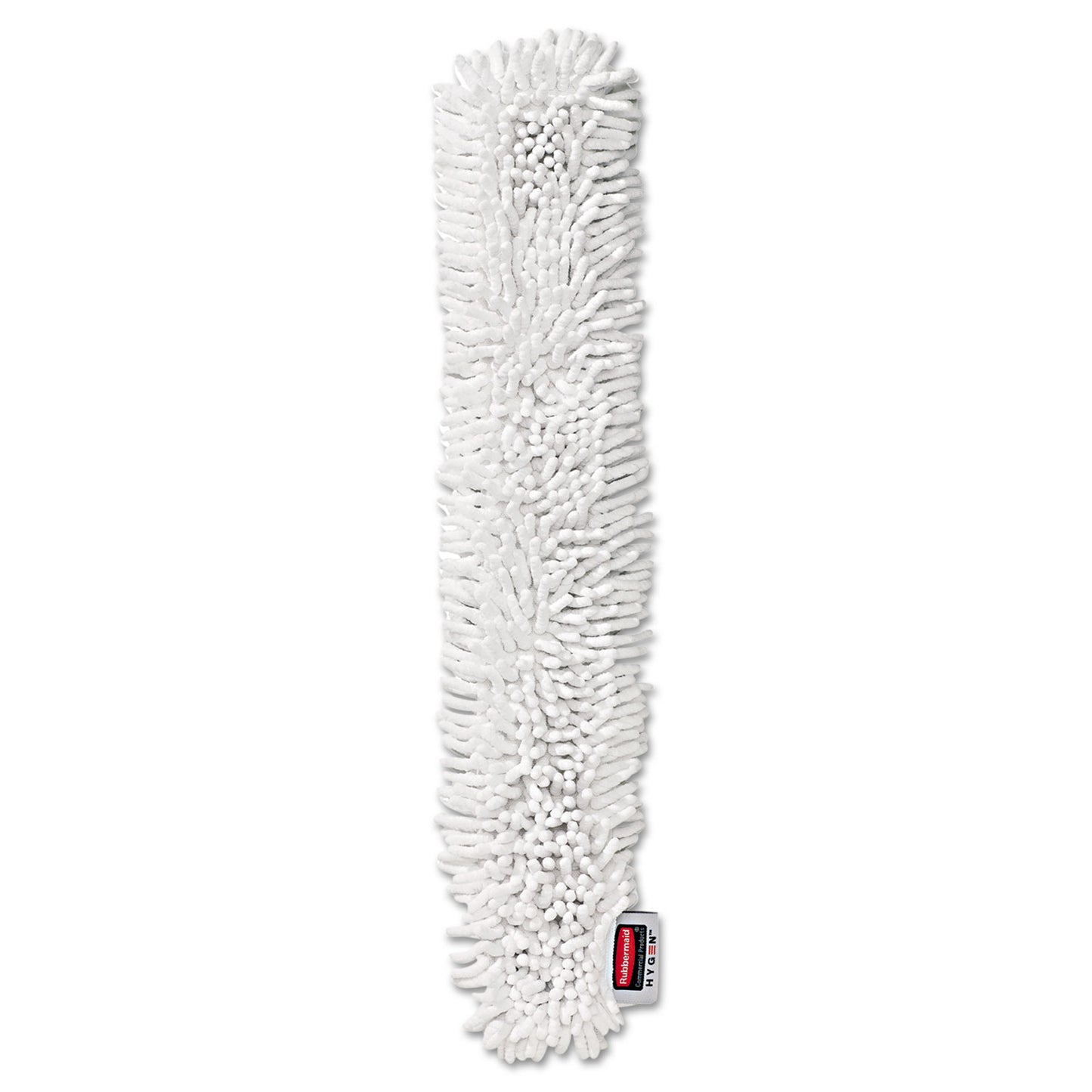 Rubbermaid HYGEN Quick-Connect Microfiber Dusting Wand Sleeve, White, 6/Carton (Q853WHI)