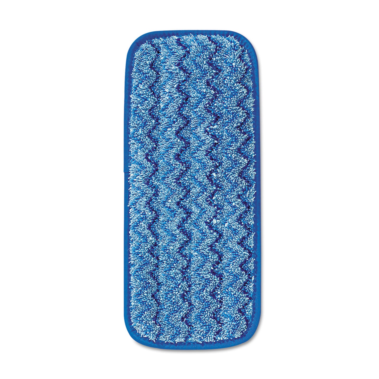 Rubbermaid Commercial Microfiber Wall/Stair Wet Mopping Pad, 13.75 x 5.5 x 0.5, Blue (Q820BLU)