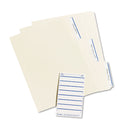 Avery Printable 4" x 6" - Permanent File Folder Labels, 0.69 x 3.44, White, 7/Sheet, 36 Sheets/Pack, (5200) (05200)