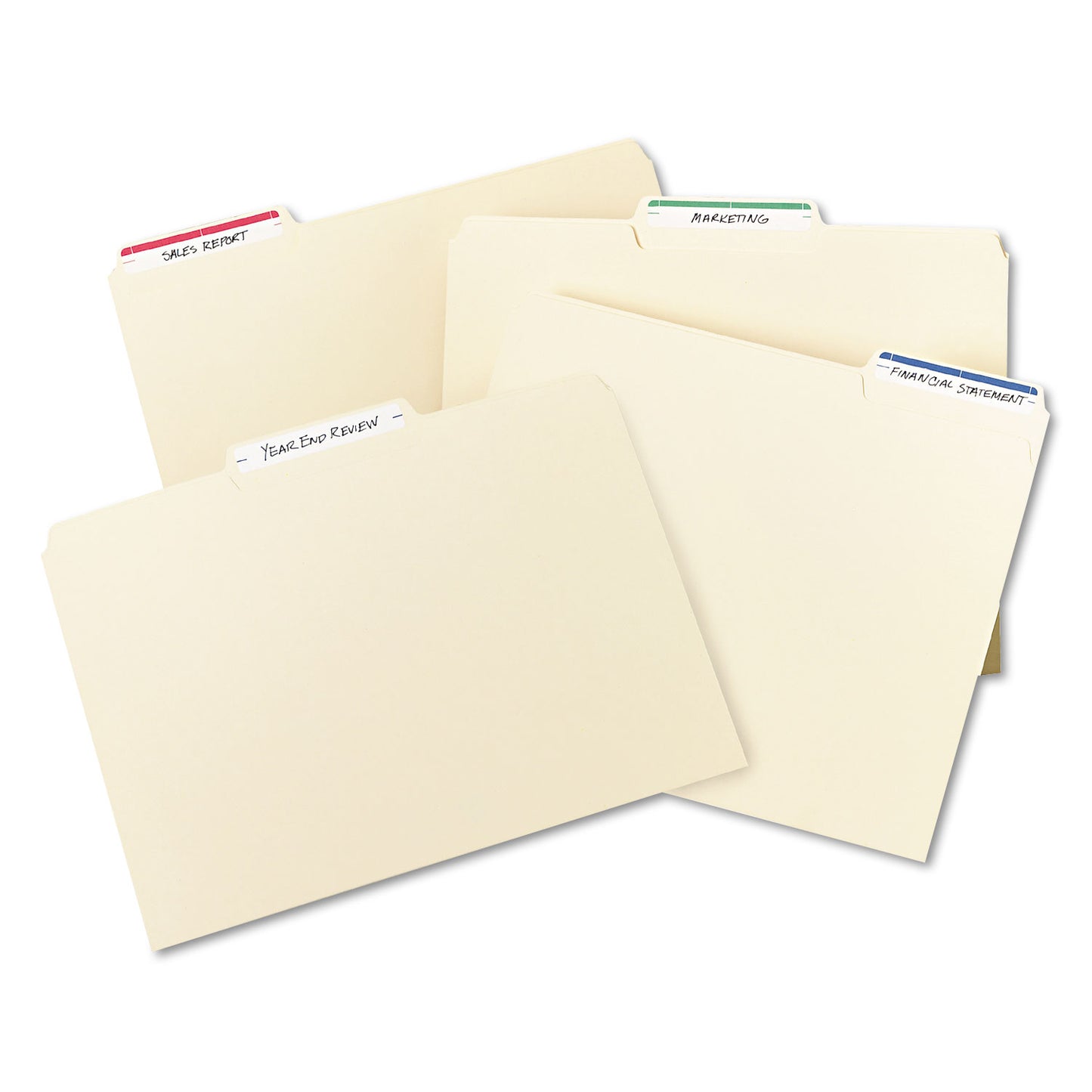 Avery Printable 4" x 6" - Permanent File Folder Labels, 0.69 x 3.44, White, 7/Sheet, 36 Sheets/Pack, (5200) (05200)