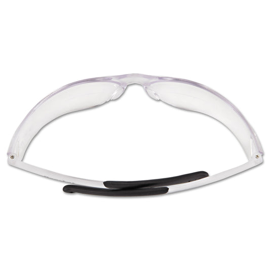 MCR Safety BearKat Magnifier Safety Glasses, Clear Frame, Clear Lens (BKH15)