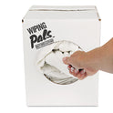 HOSPECO Counter Cloth/Bar Mop, 15.5 x 17, White, Cotton, 60/Carton (536605DZBX)