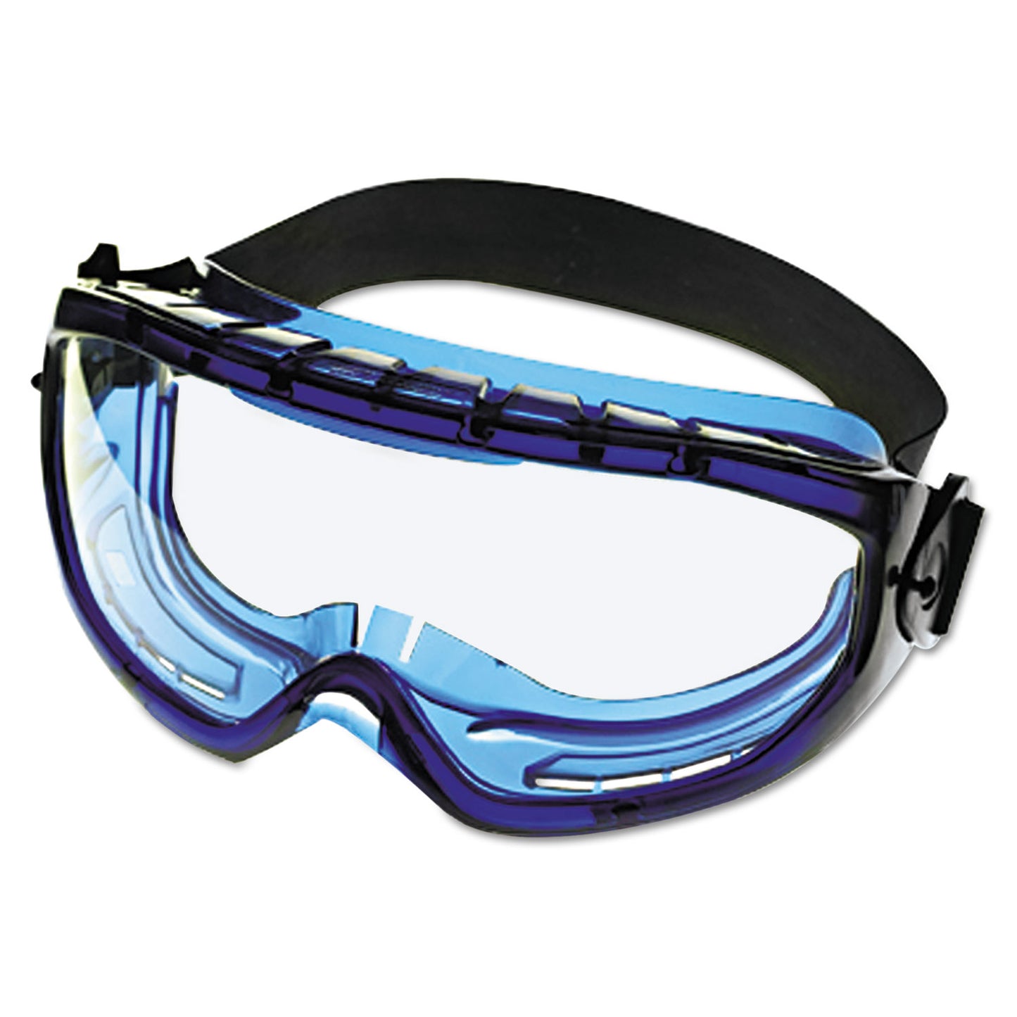 KleenGuard V80 Monogoggle XTR, Blue Frame, Clear Lens (18624)