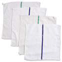 HOSPECO Counter Cloth/Bar Mop, 15.5 x 17, White, Cotton, 60/Carton (536605DZBX)