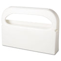 HOSPECO Health Gards Toilet Seat Cover Dispenser, Half-Fold, 16 x 3.25 x 11.5, White, 2/Box (HG12)