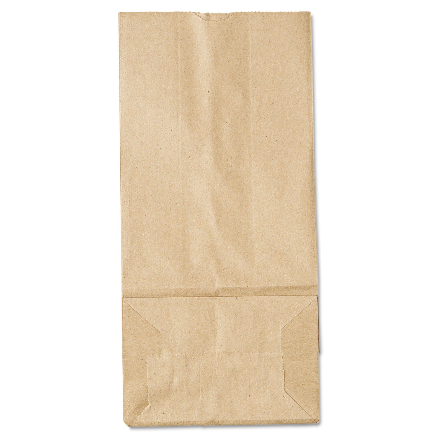 General Grocery Paper Bags, #5 Size, 5.25" x 3.44" x 10.94", Natural, 500/Bundle (GK5500)