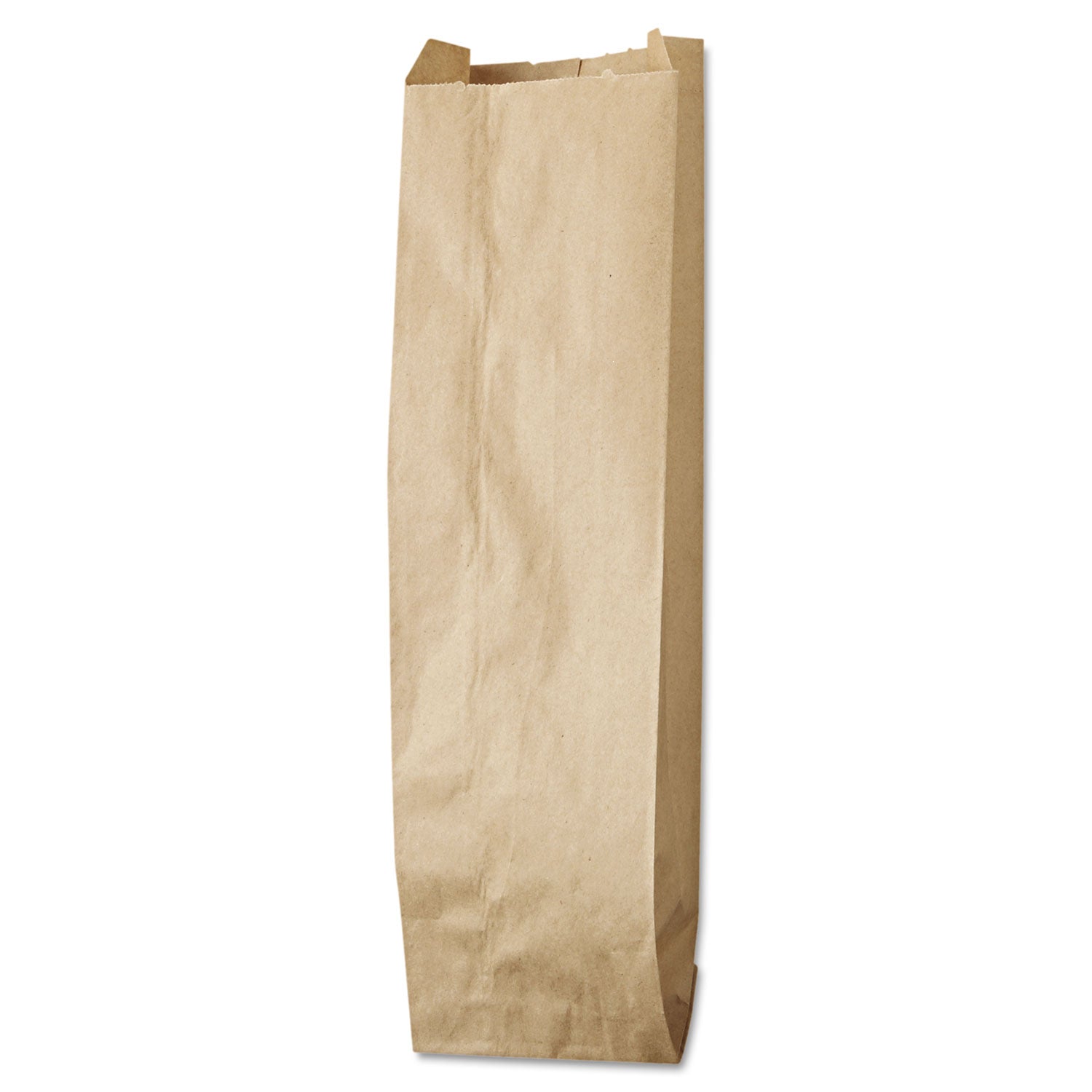 General Liquor-Takeout Quart-Sized Paper Bags, 4.25" x 2.5" x 16", Natural, 500/Bundle (LQQUART500)