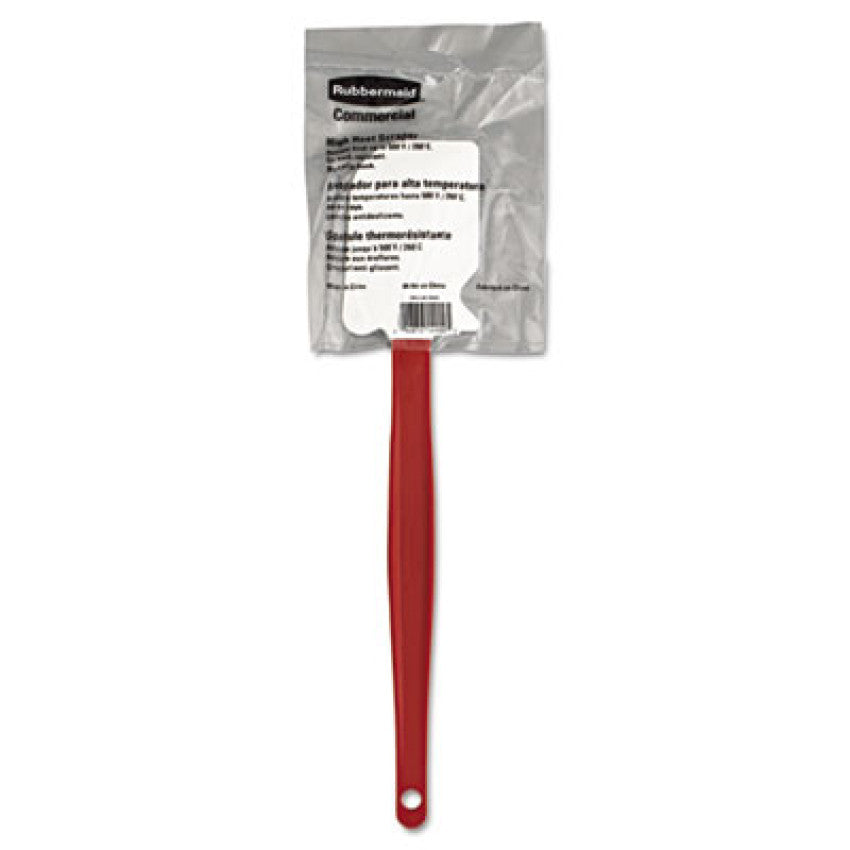 High-Heat Cook's Scraper, 13 1/2", Red/White