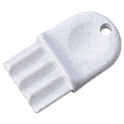 San Jamar Key for Plastic Tissue Dispenser: R2000, R4000, R4500 R6500, R3000, R3600, T1790 (N16)