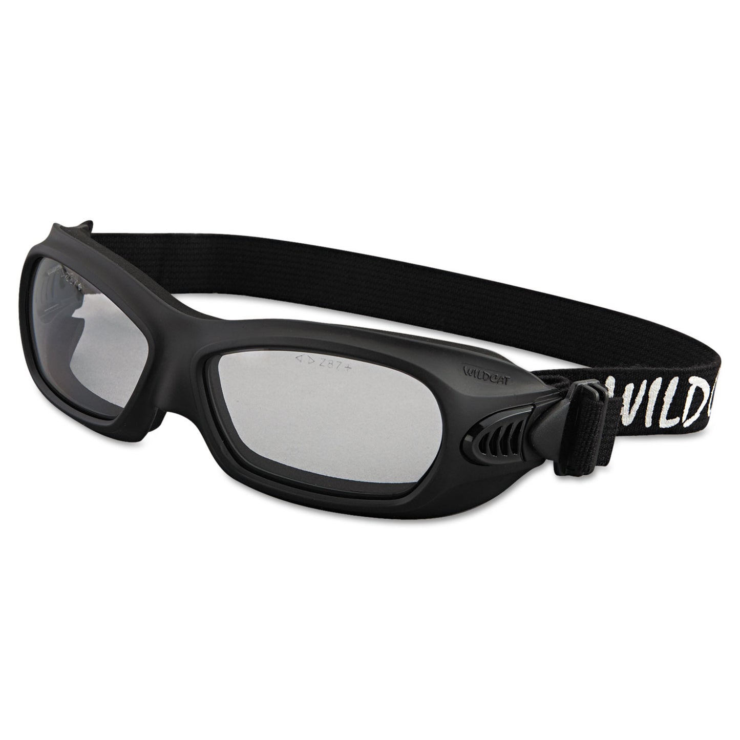 KleenGuard V80 WildCat Safety Goggles, Black Frame, Clear Lens (20525)